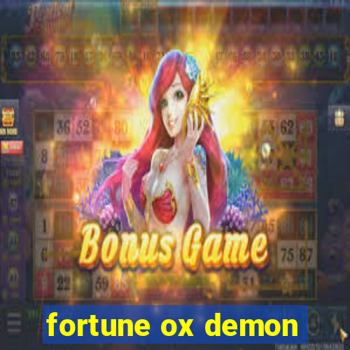 fortune ox demon